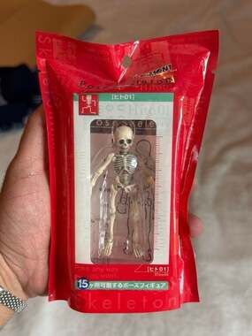 Re-Ment Pose Skeleton Hito 01 Man Articulated Human Figurine